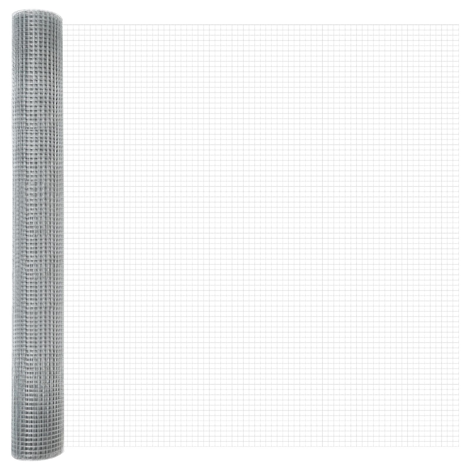 Hegesztett drótháló kerítés 13 peremelt oszloppal 1.2x25 m galvanizált acélból Hegesztett drótháló kerítés 13 peremelt oszloppal 1.2x25 m galvanizált acélból