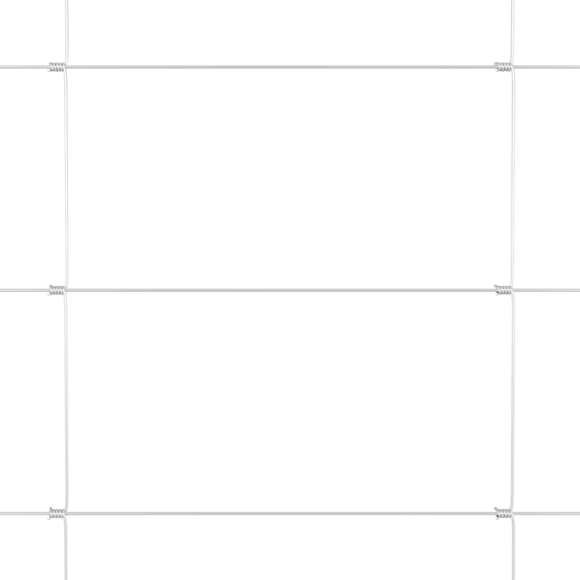 Földi kerítés 1x25 m horganyzott acél