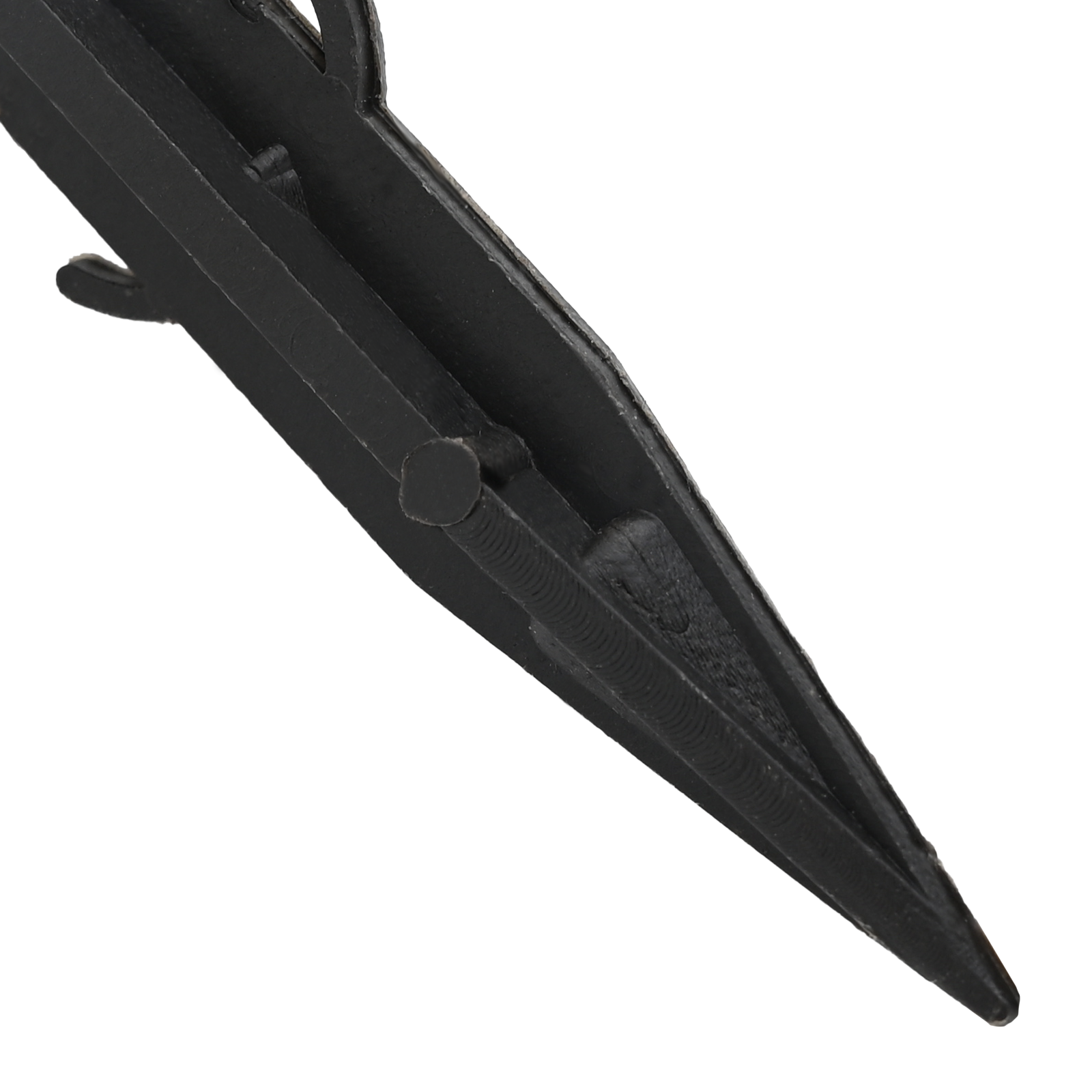 Műanyag tüskék 100 pcs fekete 3 x 11 cm műanyag