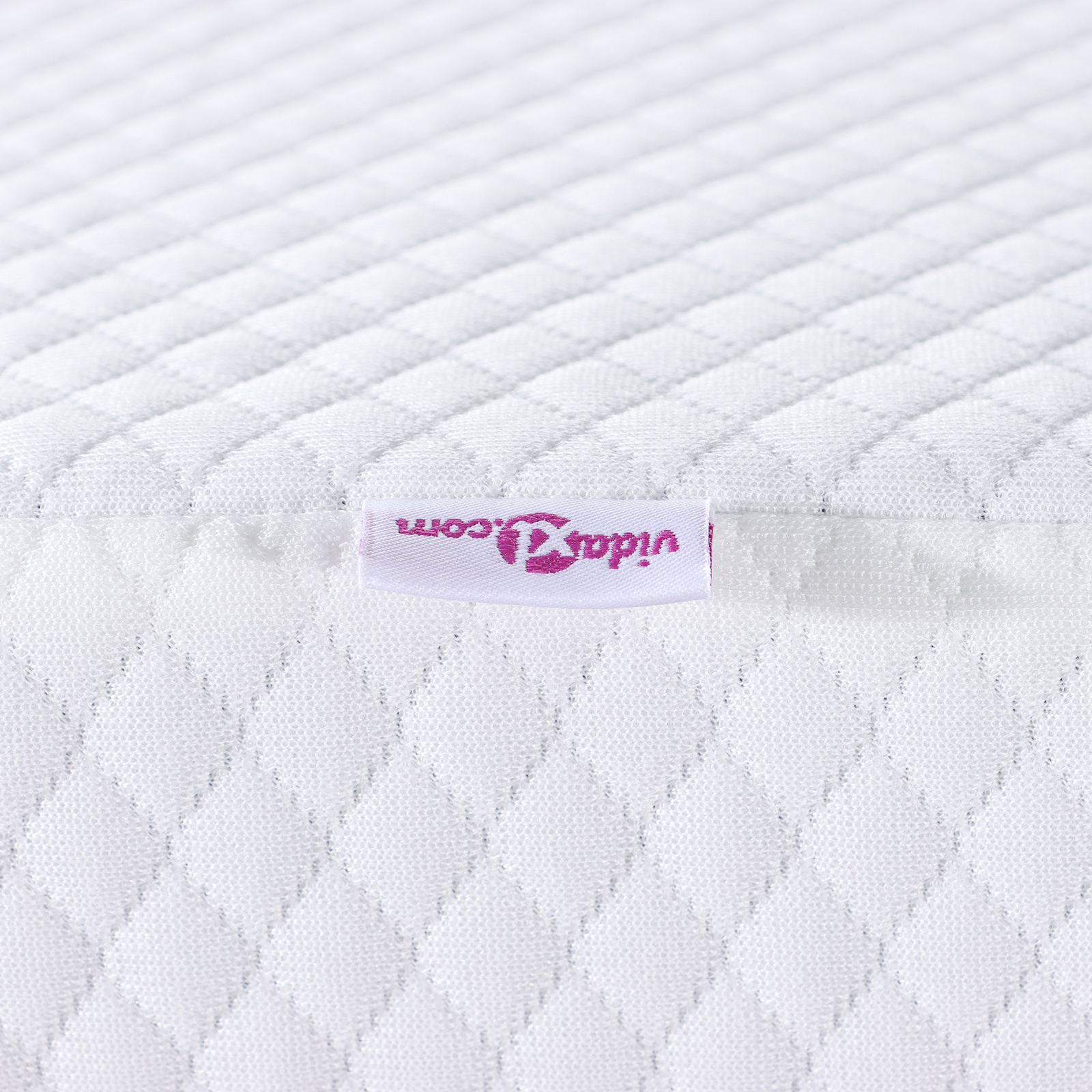 Matracpárnák fehér 120 x 200 cm 100% poliészter jacquard szövet