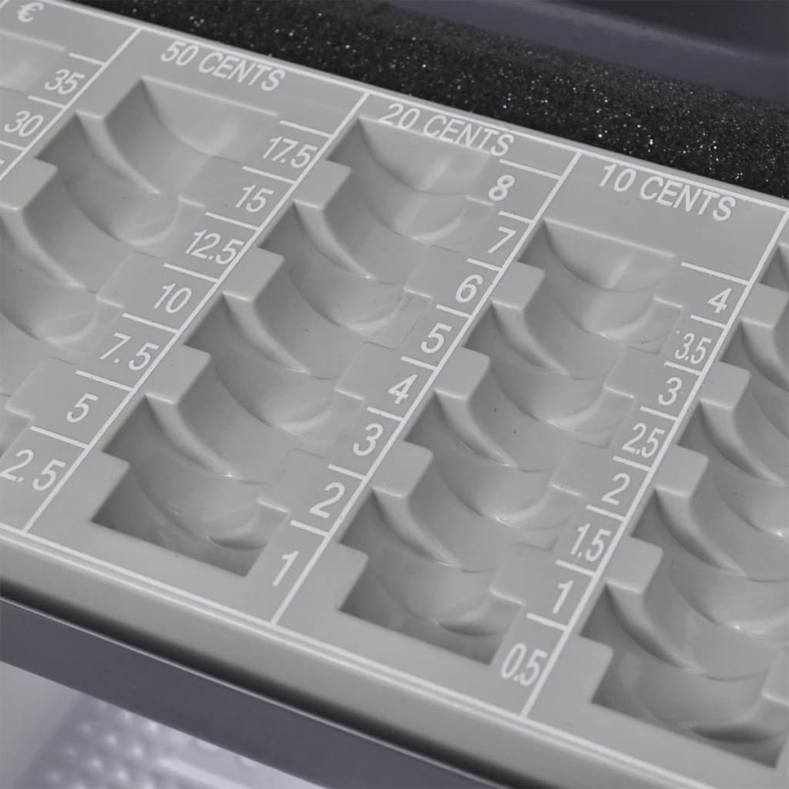 Biztonsági tárolódoboz sötétszürke acél közepes