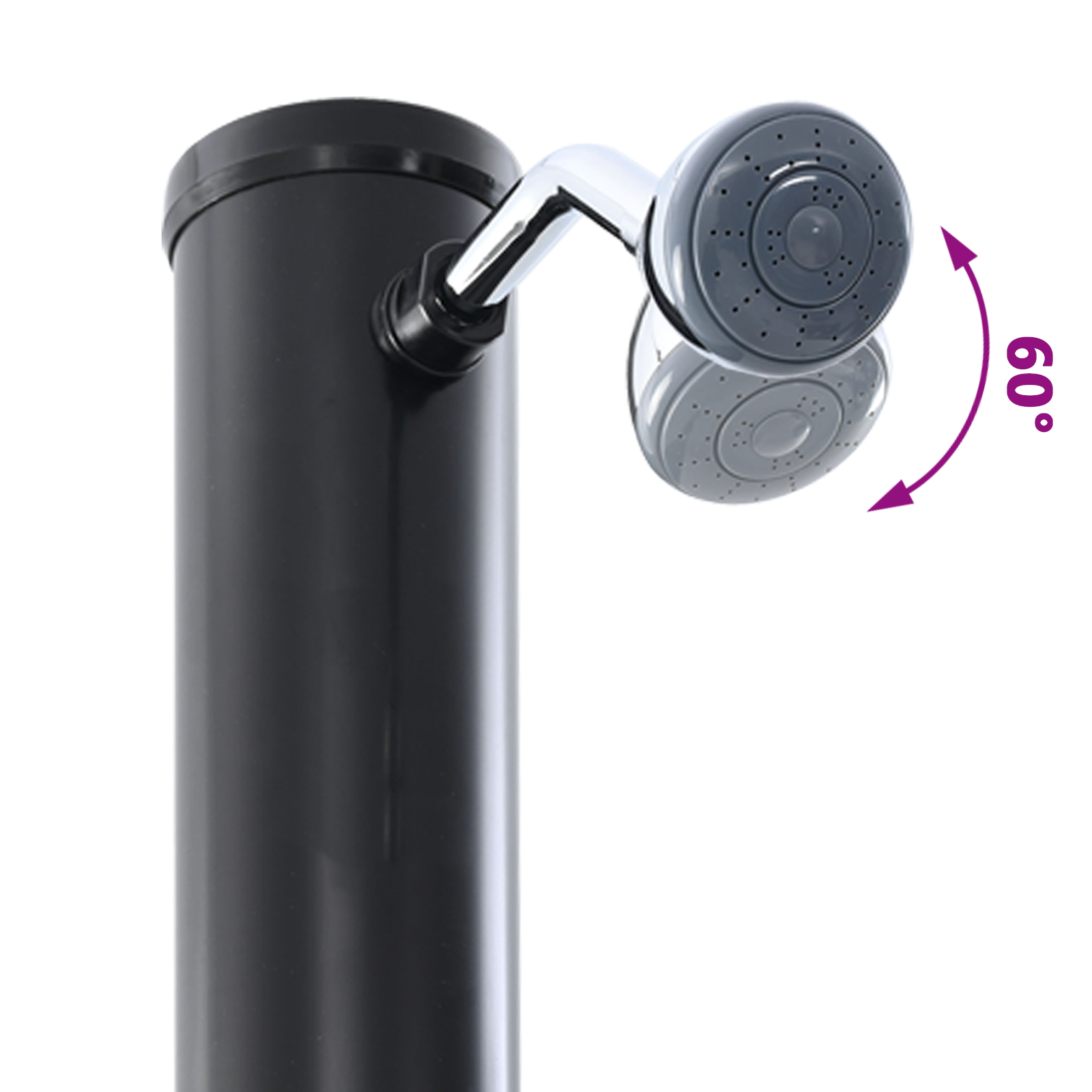 Kültéri napelem zuhany 217 cm 20 l Kültéri napelem zuhany 217 cm 20 l