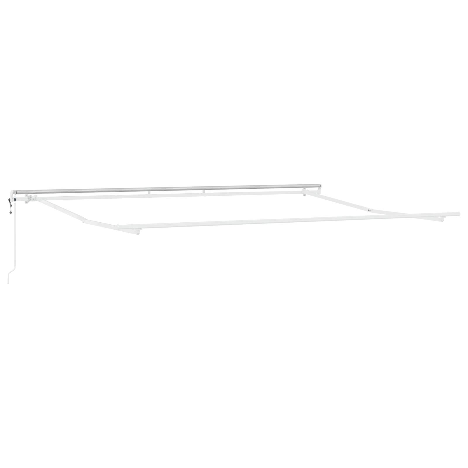 Automata behúzható napellenző csíkos 450x300 cm