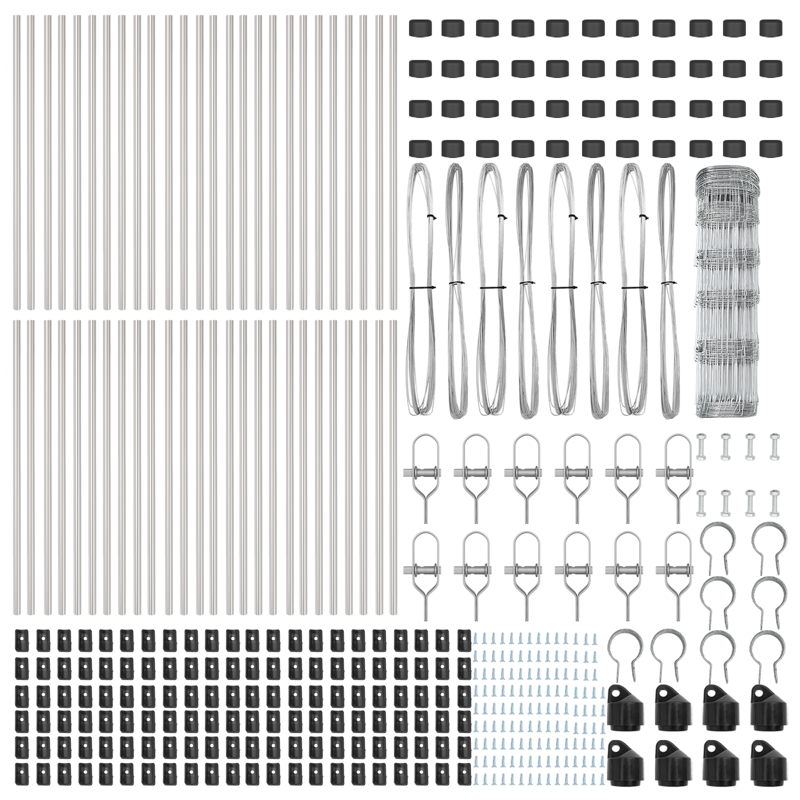 Kerítés 0,8x100 m horganyzott acél