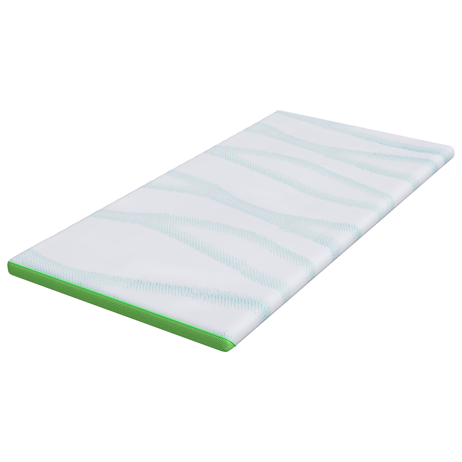 Matracpárnák egyéb fehér és zöld 90 x 200 cm