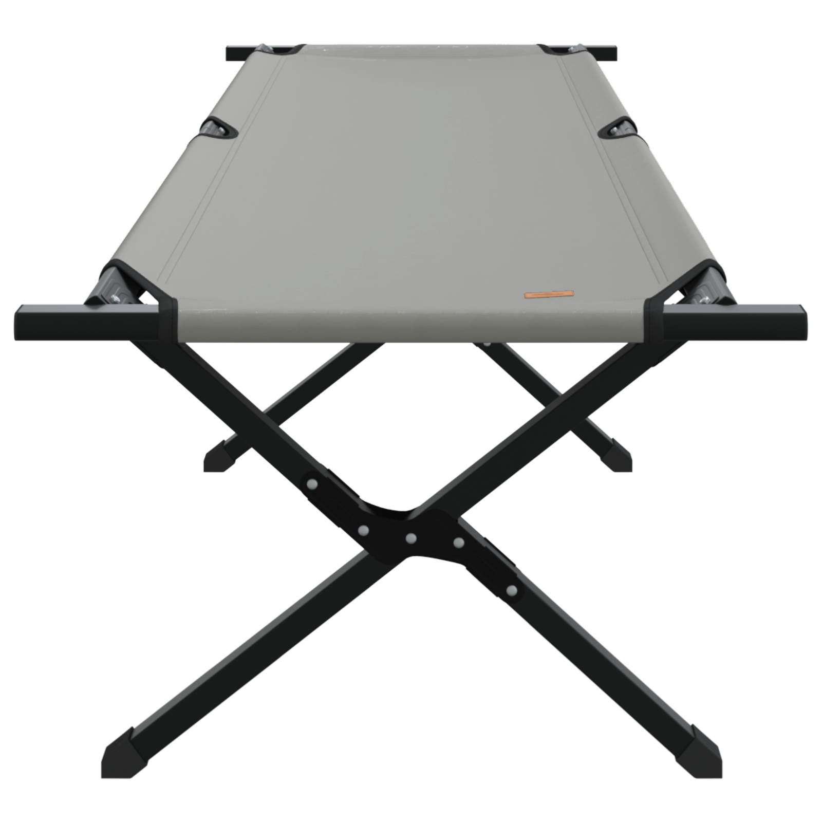 Összecsukható napágy hordozótáskával szürke 600d oxford szövet