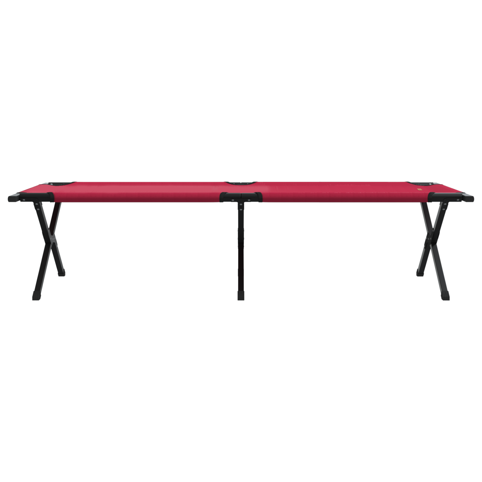 Összecsukható napágyak 2 db hordtáskával piros 600d oxford szövetből