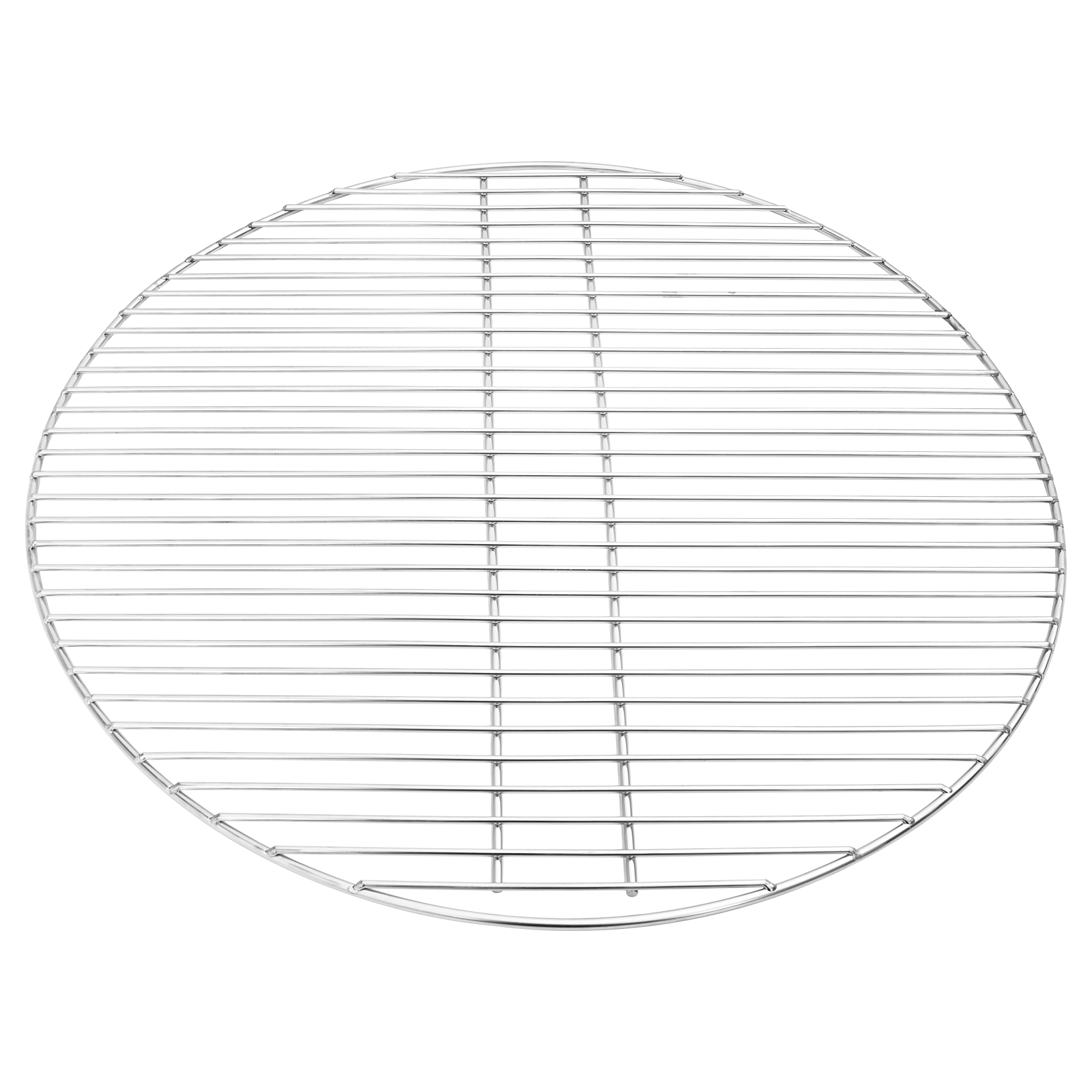 Bbq grill rostél ezüst ø60 cm rozsdamentes acél