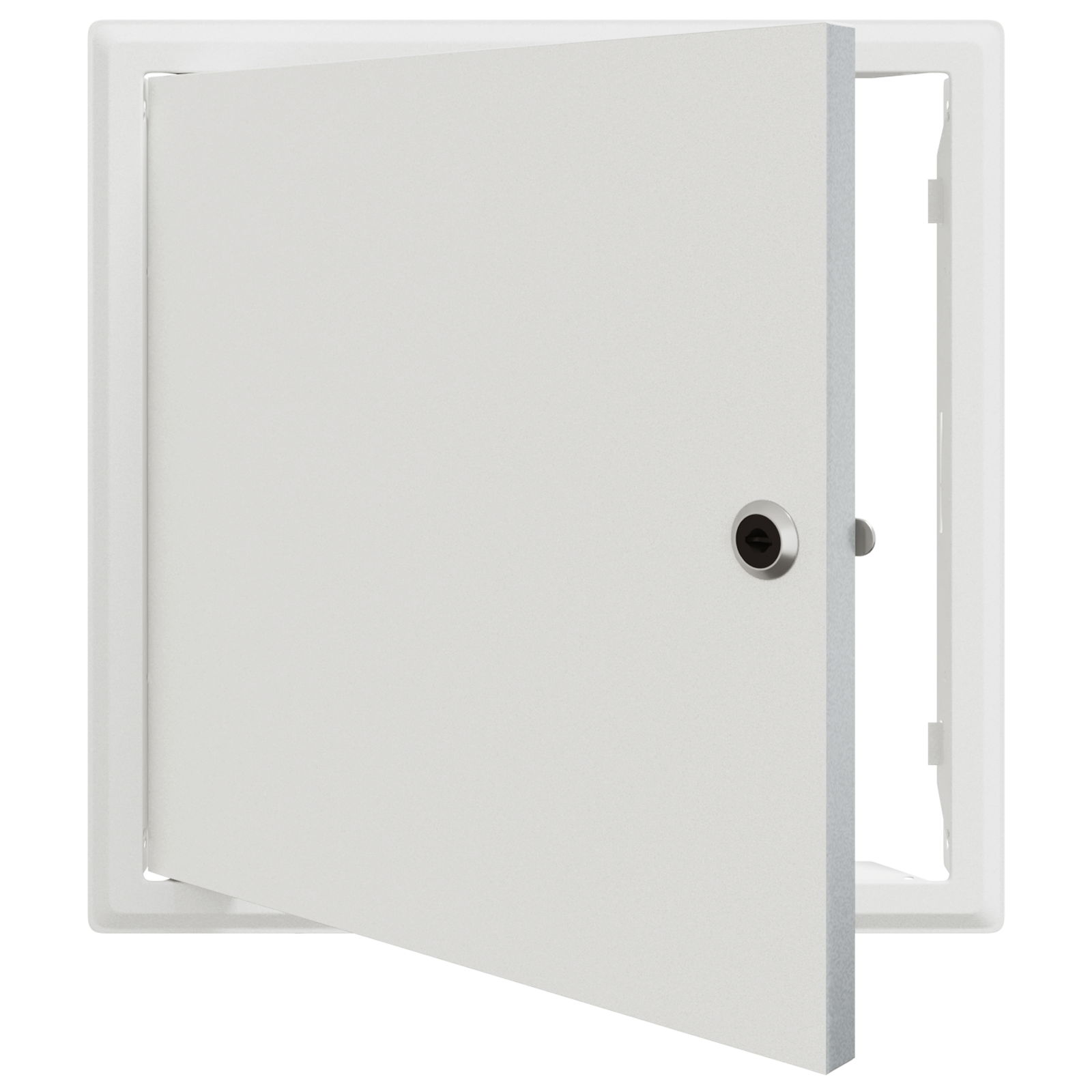 Hozzáférési panel fehér 30 x 30 cm acél