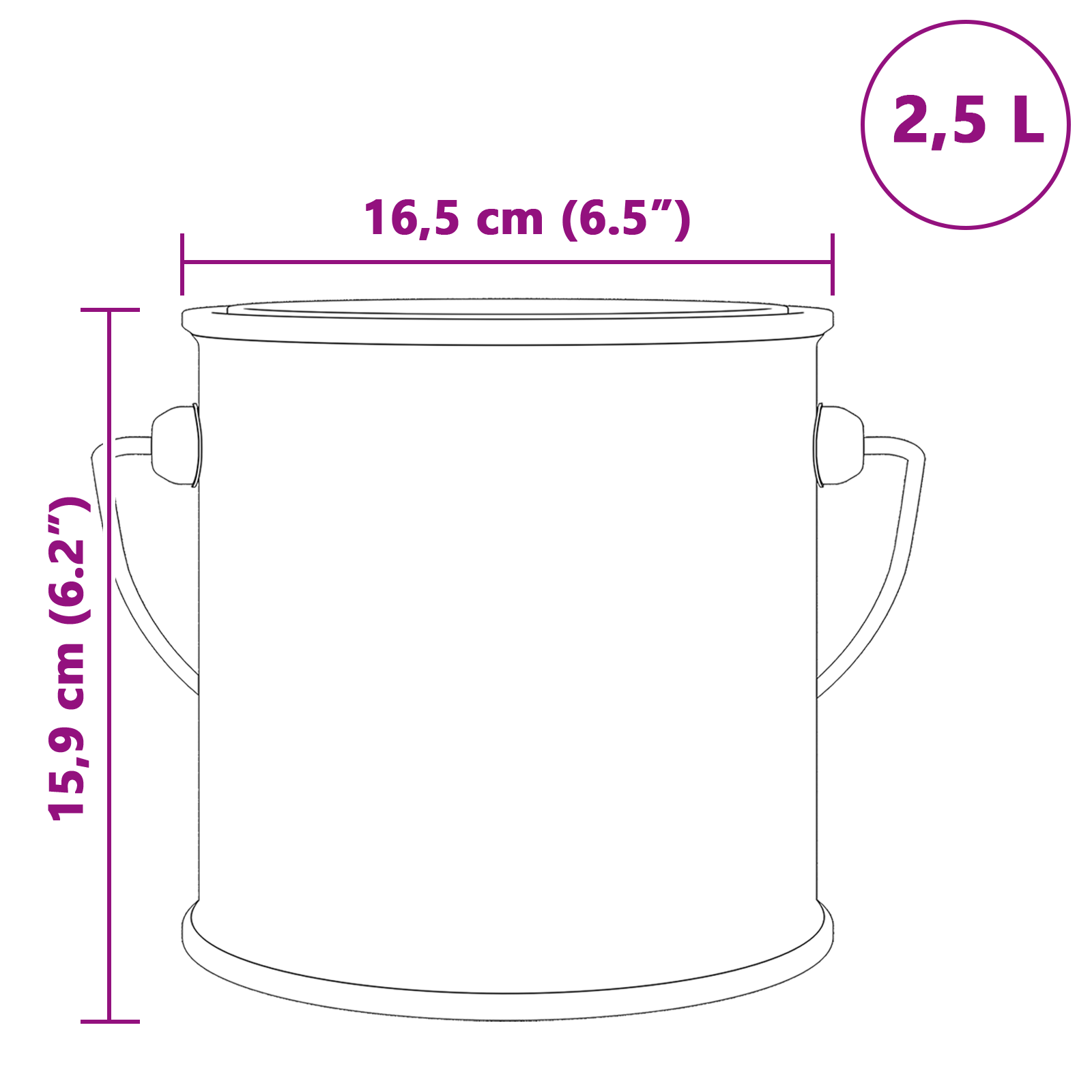 Falfesték sötét zöld 2.5 l