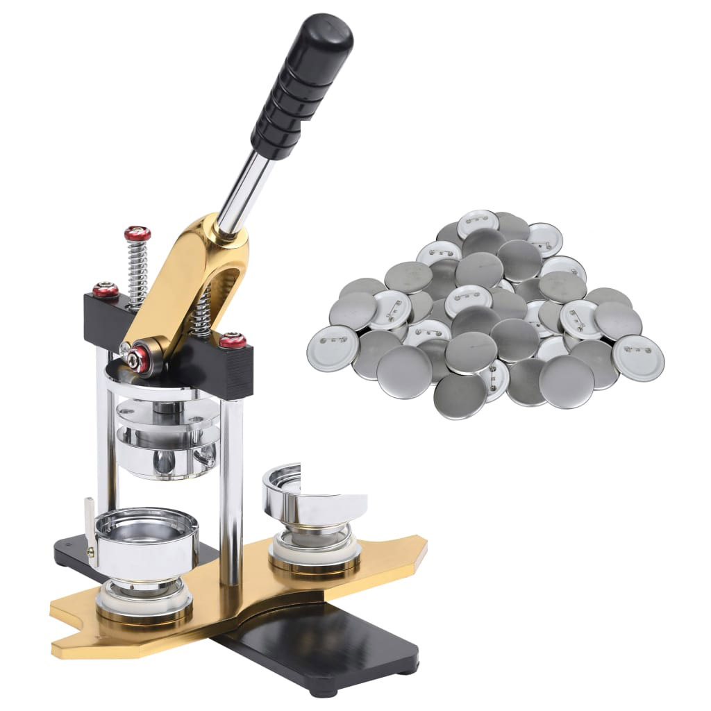 Kitűzőkészítő gép forgó lyukasztóval 500 db 25 mm-es kitűzővel